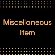 Miscellaneous Item (20)