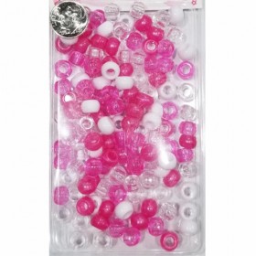 Girls Plastic Pony Beads #1874