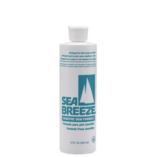 Sea Breeze Astringent For Skin, Scalp & Nails SENSITIVE SKIN 12 oz HP-SEP0405