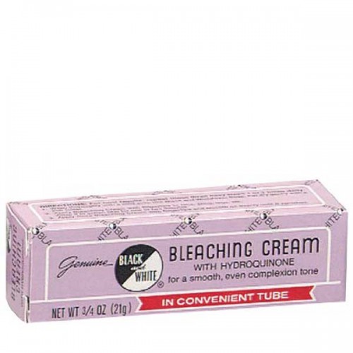 Black and White Bleaching Cream 3/4oz