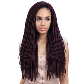 FreeTress Synthetic Hair Crochet Braids 2X Soft Medium Faux Loc 20"