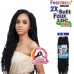 FreeTress Synthetic Hair Crochet Braids 2X Soft Wavy Faux Loc 20"