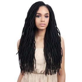 FreeTress Synthetic Hair Crochet Braids 2X Soft Wavy Faux Loc 20"