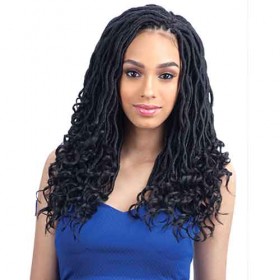 FreeTress Synthetic Hair Crochet Braids Goddess Loc 14" ​