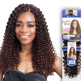 FreeTress Synthetic Hair Crochet Braids Water Wave Bulk 12"
