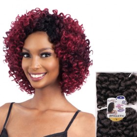 FreeTress Synthetic Crochet Braids 2X Ringlet Wand Curl Small