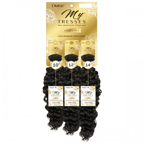 Outre MyTresses Gold Label Unprocessed Human Hair Weave – Boho Deep