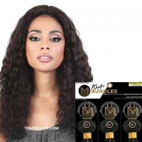 Motown Tress 100% Virgin Brazilian 10A+ Bundles Deep Wave 3Pcs