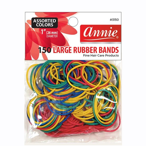 Annie 150 Rubber Bands #3150 Assort