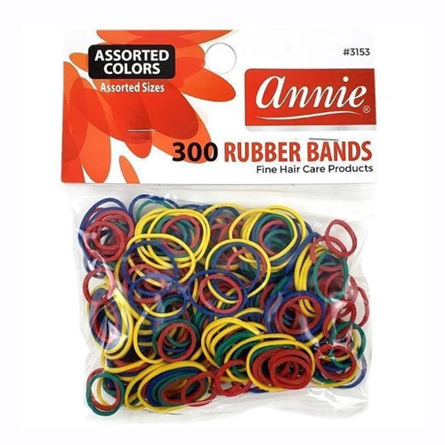 Annie 300 Rubber Bands #3153 Assort