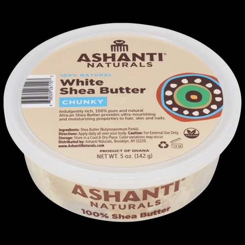 Ashanti Naturals 100% Chunky African White Shea Butter 
