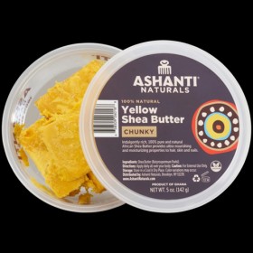 Ashanti Naturals 100% Chunky African Yellow Shea Butter 