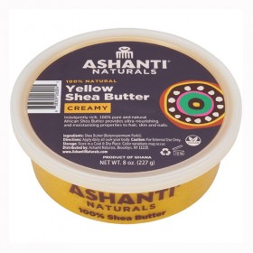 Ashanti Naturals 100% Creamy African Yellow Shea Butter 