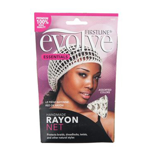 Evolve Handmade Rayon Hair Net Assorted Colors