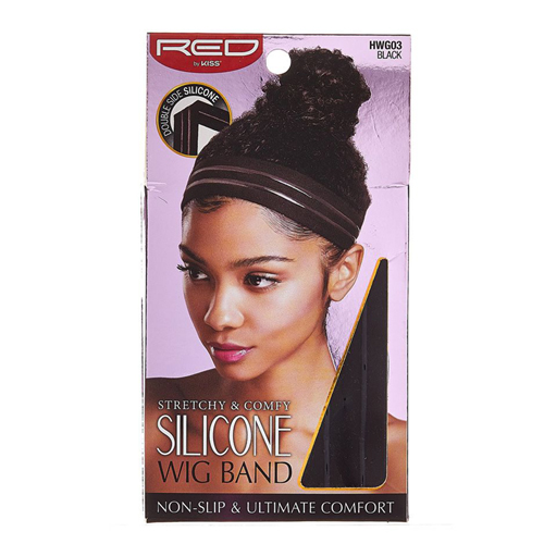 Red by Kiss Stretchy & Comfy Silicone Wig Band 