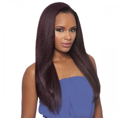 Outre Synthetic Hair Half Wig Quick Weave Batik Dominican Blowout Straight‎