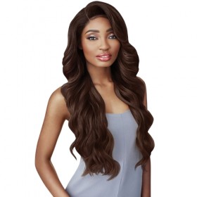 Outre Synthetic Double U Vixen Swiss Lace Front Wig KRISTIA