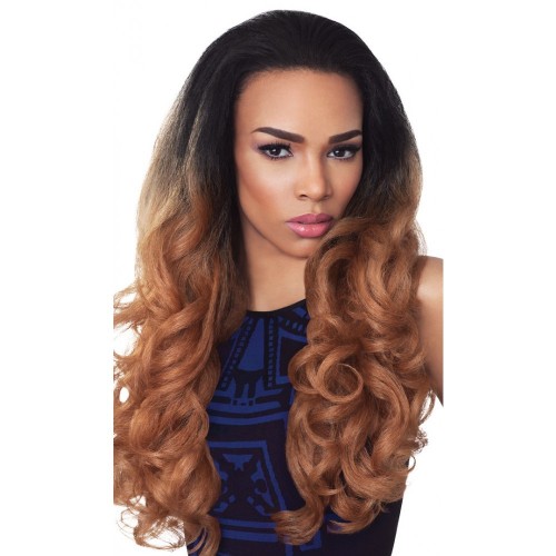 Outre Synthetic Hair Half Wig Quick Weave Complete Cap STUNNA