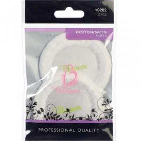 Blossom Cotton/Satin Puff 2Pcs #10202