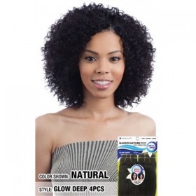 Shake-N-Go Naked Nature Wet & Wavy 100% Brazilian Virgin Remy Human Hair Weave GLOW DEEP