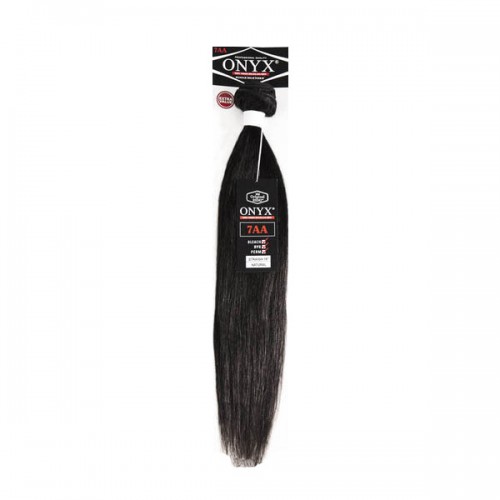 Onyx 100% Virgin Brazilian Human Hair Bundle Weave Straight 10"~ 26"