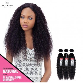 Mayde 7A Super Wet & Wavy 100% Human Hair 3pcs super bundle sale