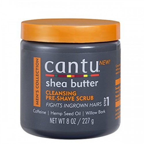 Cantu Men's Shea Butter Cleansing Pre Shave Scrub 8oz