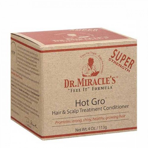 Dr. Miracle's Hot Gro Hair & Scalp Treatment Super 4oz