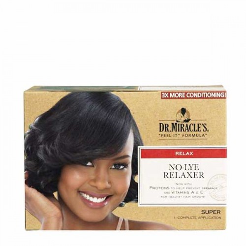 Dr. Miracle's No Lye Relaxer Kit Super