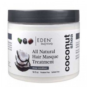 EDEN Coconut Shea All Natural Masque Treatment 16oz