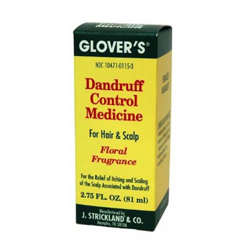 Glover's Dandruff Control Medicine Floral Fragrance 2.75 oz