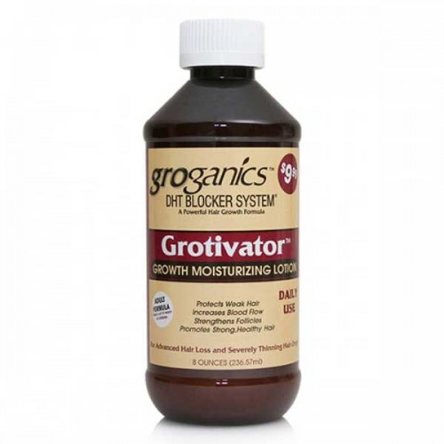 Groganics Grotivator Growth Moisturizing Lotion 8 oz
