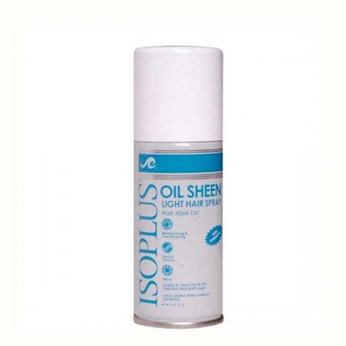 Isoplus Oil Sheen Light Hair Spray 2oz