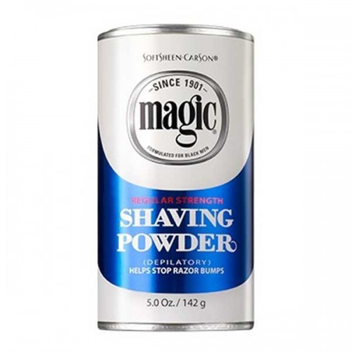 Magic Shaving Powder Blue Regular Strength 5 oz