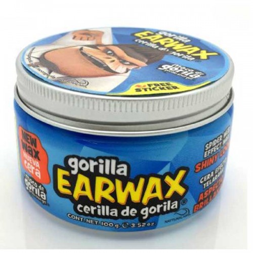 Moco De Gorila Gorilla Earwax Wax Gel Shiny Look 3.52oz