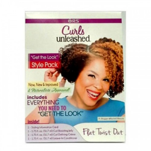 Organic Root Stimulator Curls Unleashed Get the Look Style Pack - FLAT TWIST