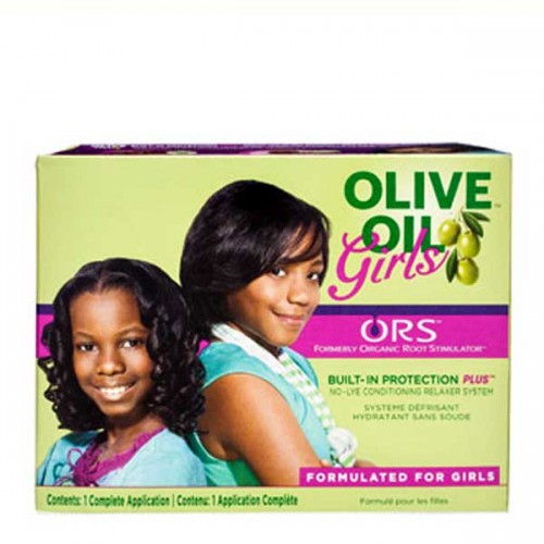 Organic Root Stimulator Olive Oil Girl No-Lye Conditioning Relaxer System