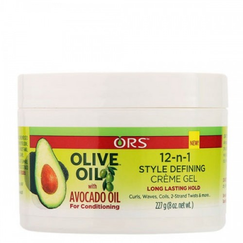 Organic Root Stimulator Olive Oil 12-N-1 Style Defining Creme Gel 8oz