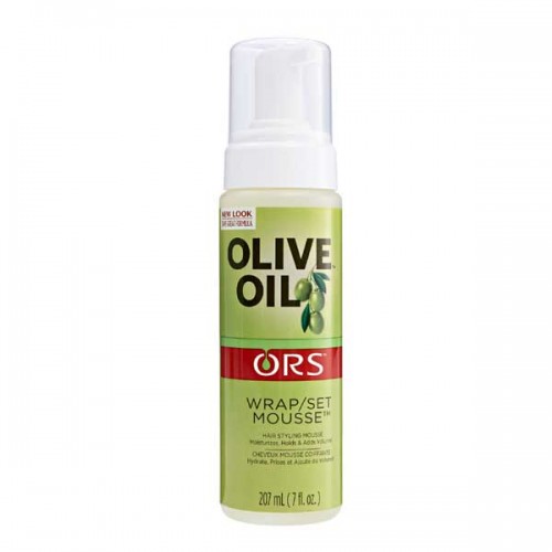 Organic Root Stimulator Olive Oil Wrap/Set Mousse 7oz