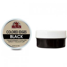 OKAY Colored Edges Black 0.5oz