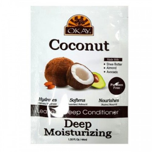 Okay Coconut Leave in Deep Conditioner Moisturizing 1.5oz