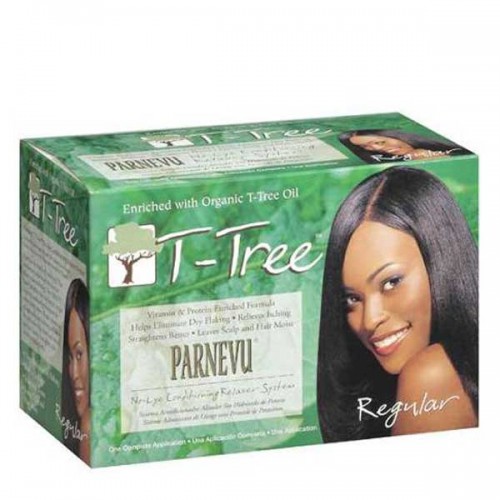 Parnevu Tea Tree No-Lye Relaxer Regular Kit 
