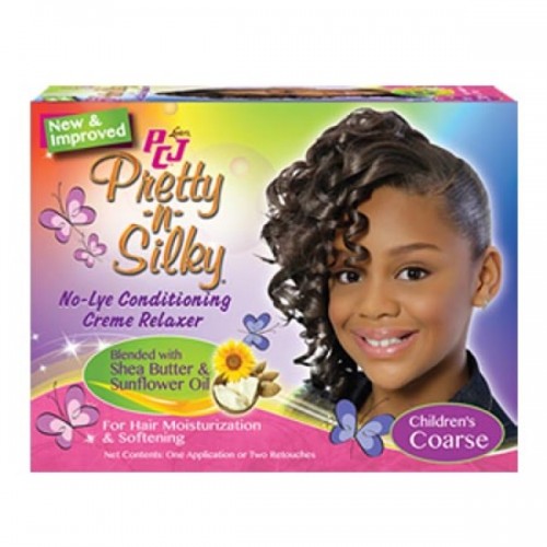PCJ Pretty N Silky No Lye Conditioning Relaxer Coarse 