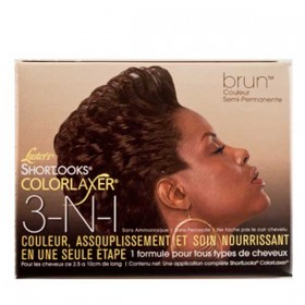 Pink Shortlooks Colorlaxer 3 in 1 Color Relax Kit - Brown
