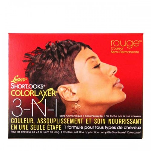Pink Shortlooks Colorlaxer 3 in 1 Color Relax Kit - Red
