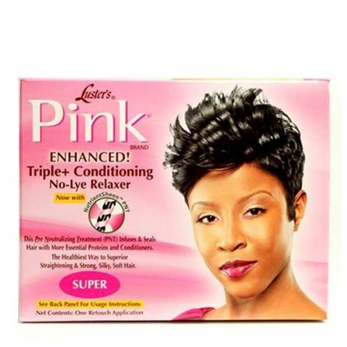 Pink Enhanced Triple+ Conditioning No-Lye Relaxer Super