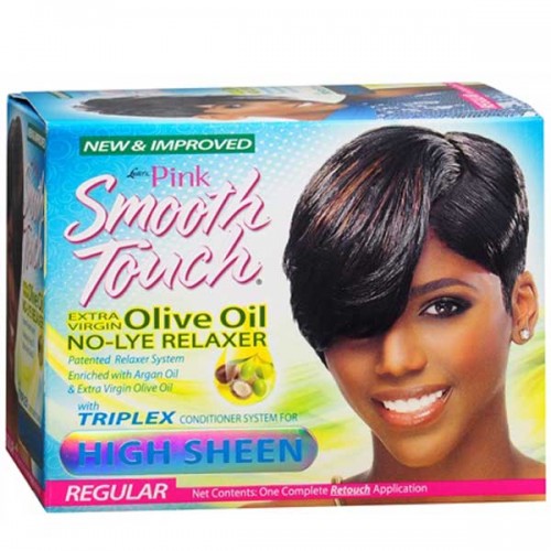 Pink Smooth Touch New Growth Relaxer Kit - Regular