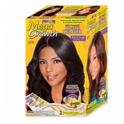 Profectiv Mega Growth No-Lye Relaxer System Regular - 2 Touch-up Applications