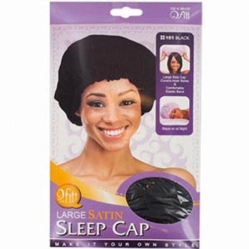 QFITT LARGE SATIN SLEEP CAP