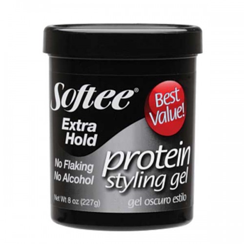 Softee Extra Hold Protein Styling Gel 5oz